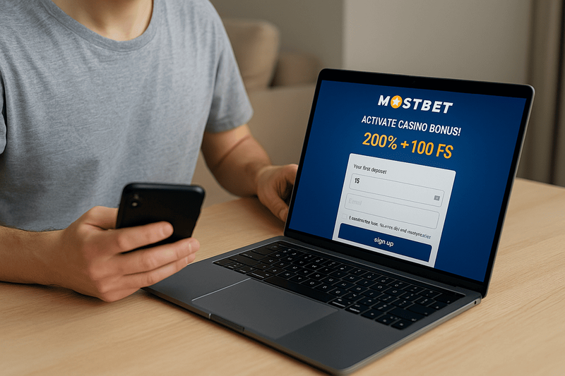 Mostbet kazino bonusunu aktivləşdirmək və qeydiyyatdan keçmək